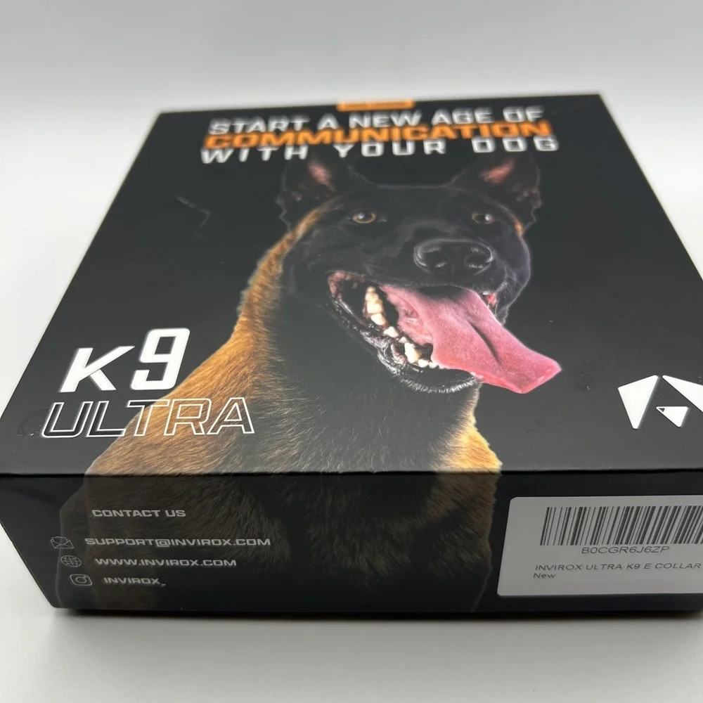 Ultra K9 Dog Training Collar, 124 Levels for Reactive, Stubborn or Hard-to-Tr...